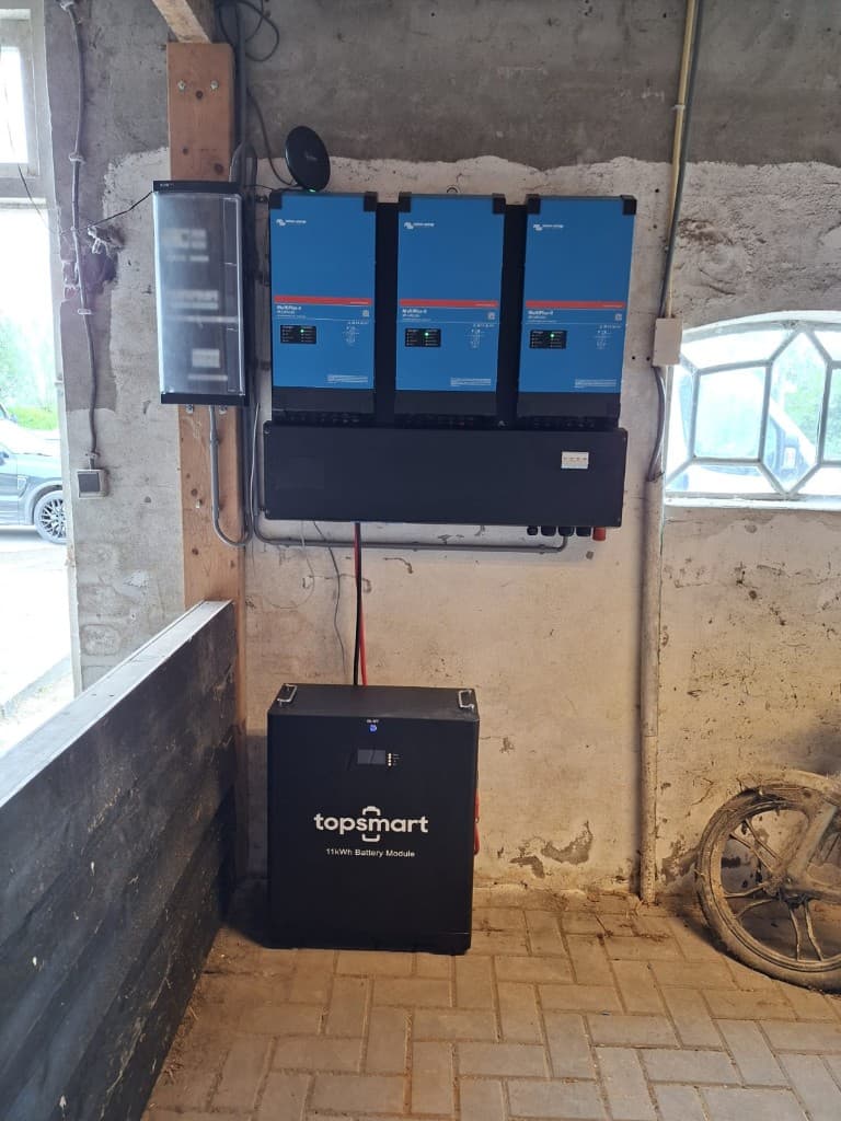 TopSmart ESS thuisbatterij installatie